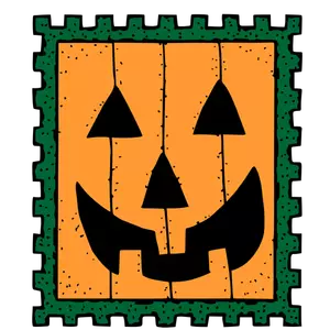 Halloween stempel vektor image