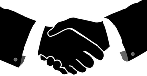 Illustrazione vettoriale di handshake