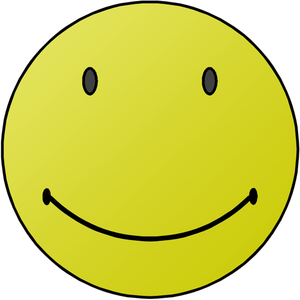 Nyter smiley vector illustrasjon