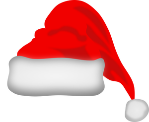 Santa Claus klobouk vektorový obrázek