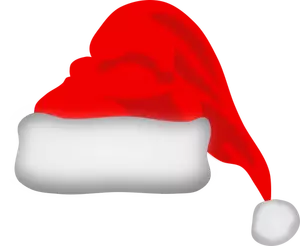 Immagine vettoriale cappello di Babbo Natale