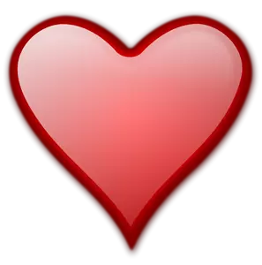 Hjertet glans vektor image