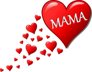 Hearts for Mom