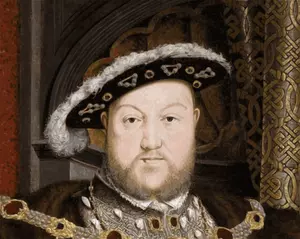 Kung Henry VIII vektor illustration