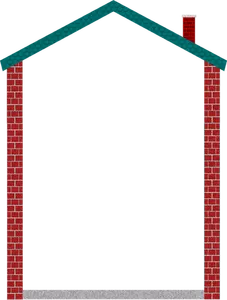 House border vector image