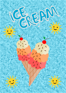 Sunny ice cream