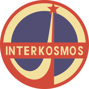Interkosmos-Vektor-Bild