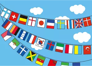 Internationella flaggor