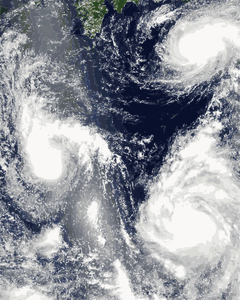 Immagine vettoriale di tifone radar