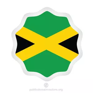 Autocollant de la Jamaïque