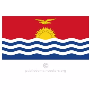 Kiribati Cumhuriyeti bayrağı