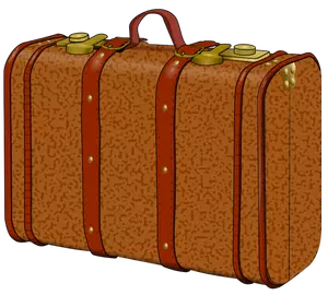 Valise avec taches