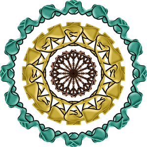 Colorful mandala image