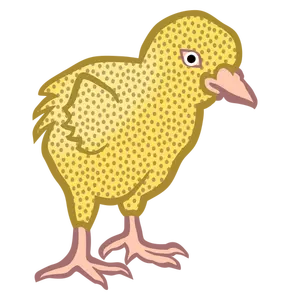 Colored chick
