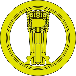 Imagen del logotipo laboral vector