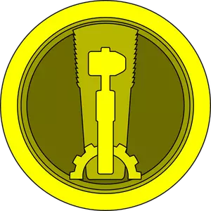 Labor logo sign modified vector image
