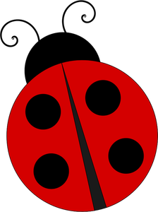 Ladybug vector image