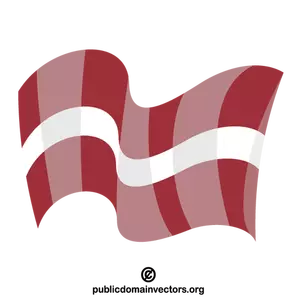 Государственный флаг Латвии