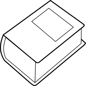 Ilustración vectorial del diccionario grueso