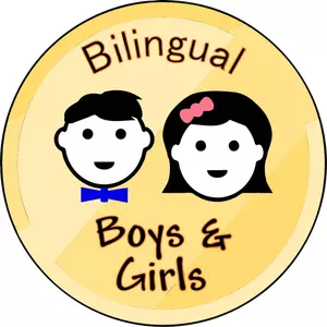 Tospråklig logo