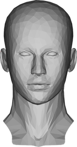Low Poly Female Head