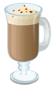 Hot chocolate vector drawing