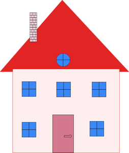 Haus ClipArt-Grafik, Zeichnung