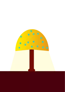 Vector de la imagen de una lámpara