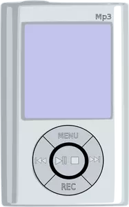 MP3 speler vectorafbeeldingen