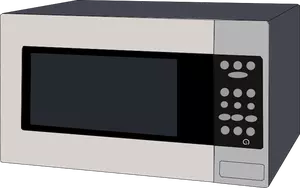 Microwave oven vektor grafis