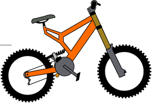 BMX bike vector
