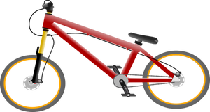 Immagine vettoriale bici