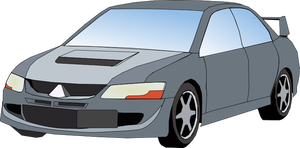 Grafica vettoriale di una vettura