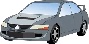 Vectorafbeeldingen van een auto