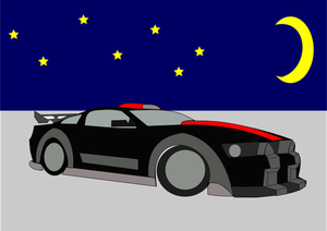 Racing car vector graphics