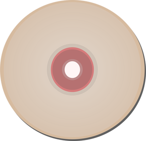 CD-levyn vektori ClipArt-kuva
