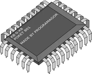 Chip grafis vektor