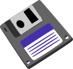 Vecteur de lecteur de disquette