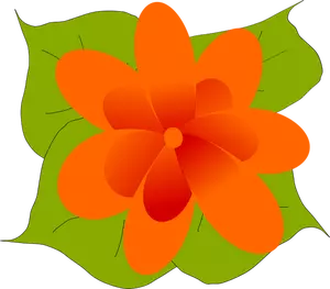 Blomst vector illustrasjon