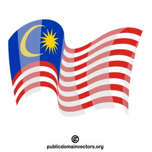 Bandiera dello stato della Malesia