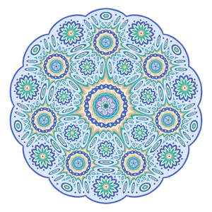 Mandala geometrisk Symbol
