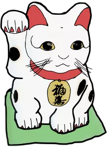 Pisica japonez vector imagine