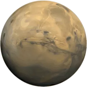 Planet Mars vector image