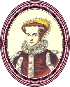 Imagem emoldurada do Queen Mary