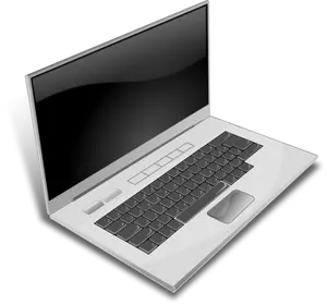 Vector afbeelding van laptop