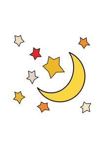 Yıldızlar ve ay