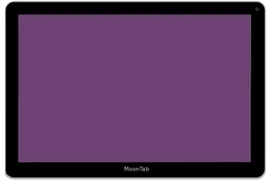 Moontab tablet PC האיור וקטורית