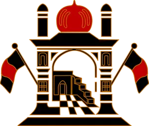 Stilisierte Moschee