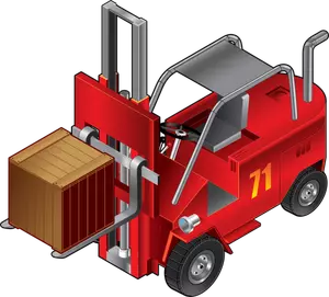 Forklift truk vektor