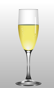 Vektorové ilustrace šampaňské